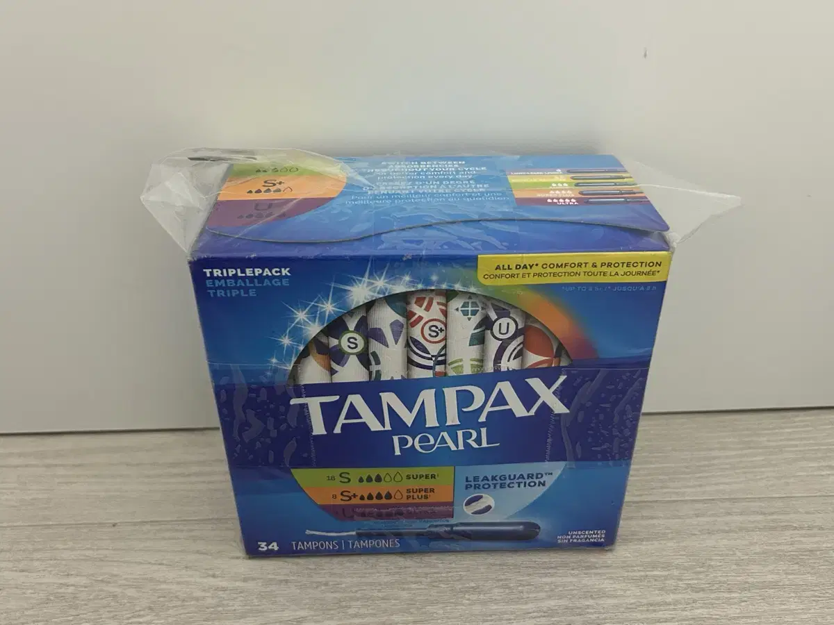 미국 탐폰 탐팩스 Tampax 혼합 울트라 슈퍼플러스 슈퍼